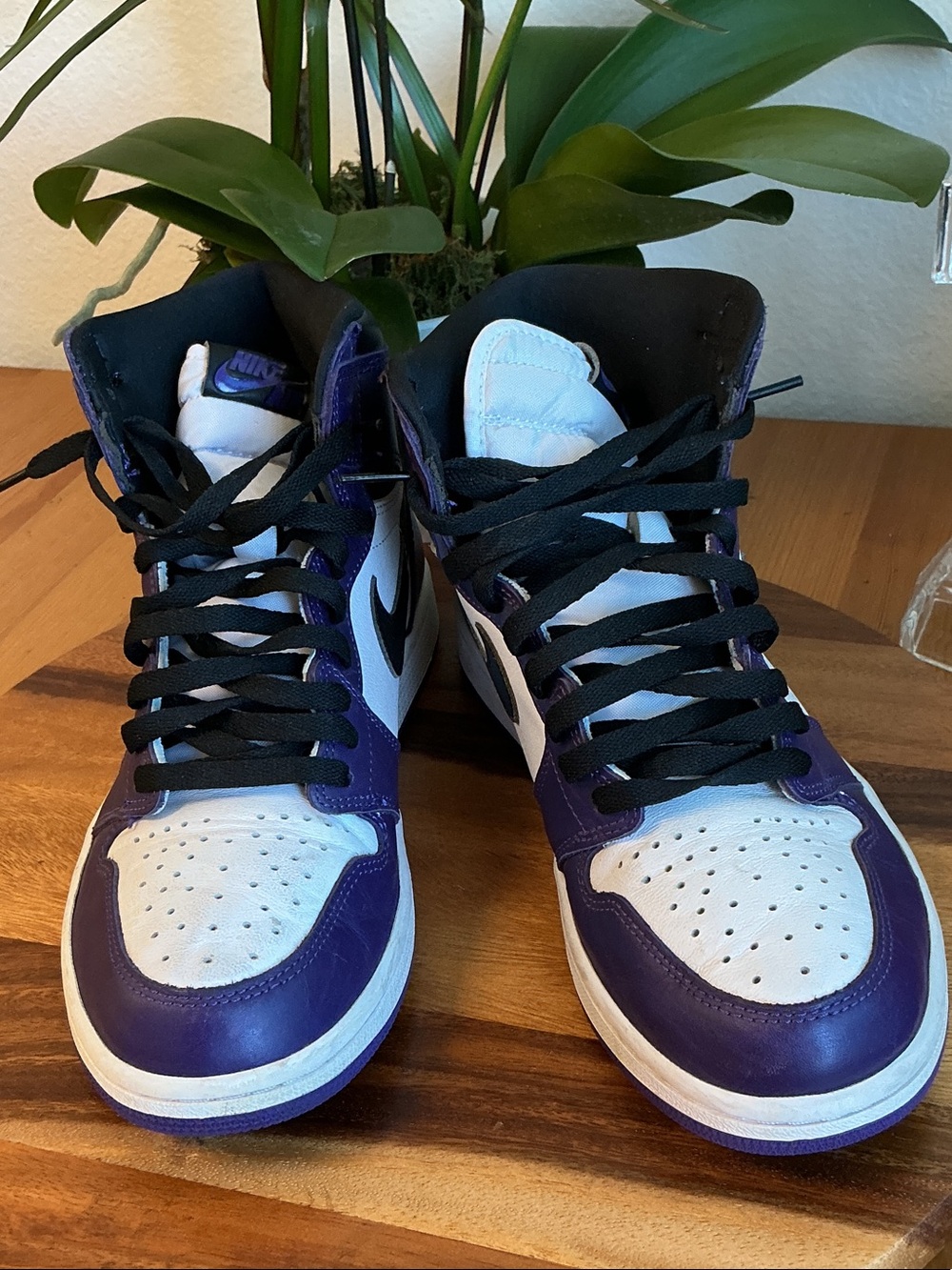 Nike Men’s Air Jordan 1 retro high OG Court purple 2.0 High-Top 10